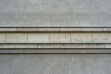 Wall with architectural element