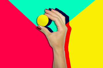 Hand Beauty Pop Art