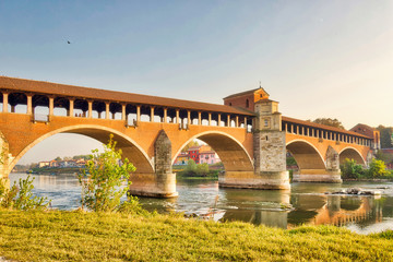 Il ponte coperto di Pavia