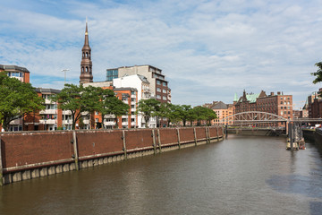 Fototapeta premium Historic Speicherstadt district