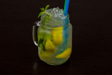Sweet mojito cocktail