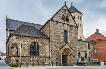 Fototapeta na wymiar St. Ulrich Church, Paderborn, Germany