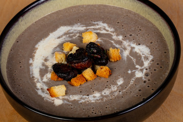 Mushroom cream soup