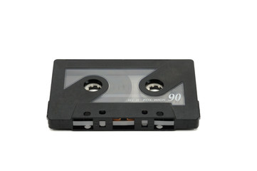 Audio cassette to record sound 70s 90s years