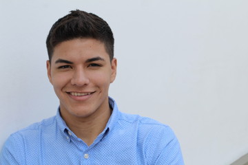 Young casual entrepreneur close up