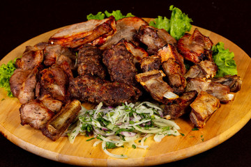 Mix plate barbecue