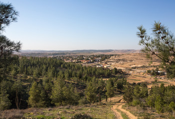 Metar, a comunity village northen Ber-Sheva, Israel