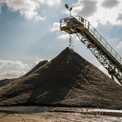 wydobycie piasku kopalnia przermysł 4.0