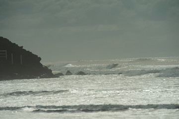 El Cuco Black Sand Beach, El Salvador