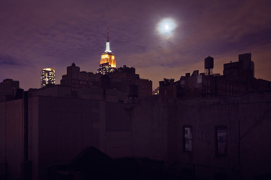 Midtown Manhattan After Hurricane Sandy