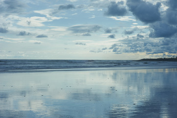 El Cuco Black Sand Beach, El Salvador