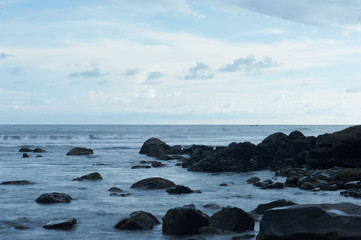 El Cuco Black Sand Beach, El Salvador