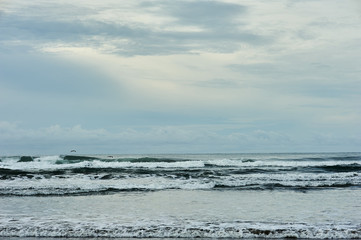 El Cuco Black Sand Beach, El Salvador