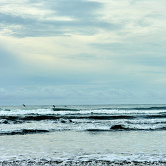 El Cuco Black Sand Beach, El Salvador