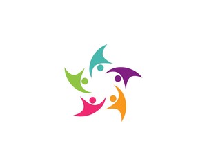 Fototapeta premium Community, network and social icon