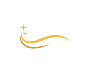 Obraz na płótnie Canvas Star Logo Template