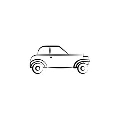 gang, criminal car icon. Element of crime icon for mobile concept and web apps. Hand drawn gang, criminal car icon can be used for web and mobile