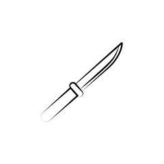 knife, gang, criminal icon. Element of crime icon for mobile concept and web apps. Hand drawn knife, gang, criminal icon can be used for web and mobile