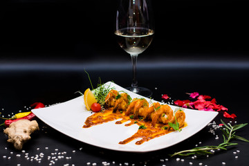 Food dish dish sushi restaurant