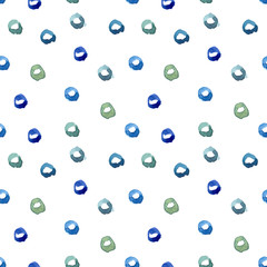 Seamless watercolor abstract colorful pattern for textile, background, wallpapers, design