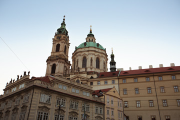 Fototapeta na wymiar Prague church