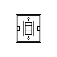 Smart interface icon. Element of smart house icon for mobile concept and web apps. Thin line Smart interface icon can be used for web and mobile