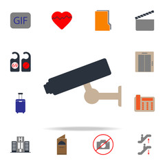 colored CCTV icon. web icons universal set for web and mobile