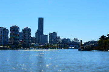 Obraz premium Brisbane Skyline