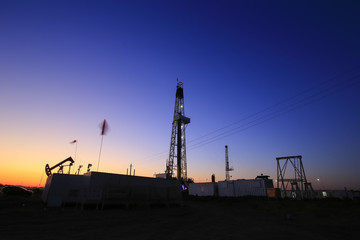 Fototapeta premium The oil rig