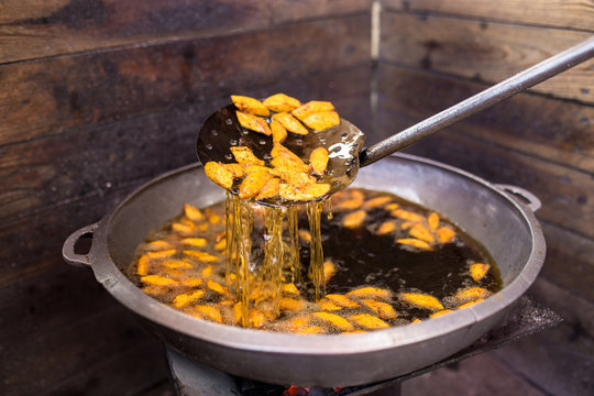 Street fried plantain