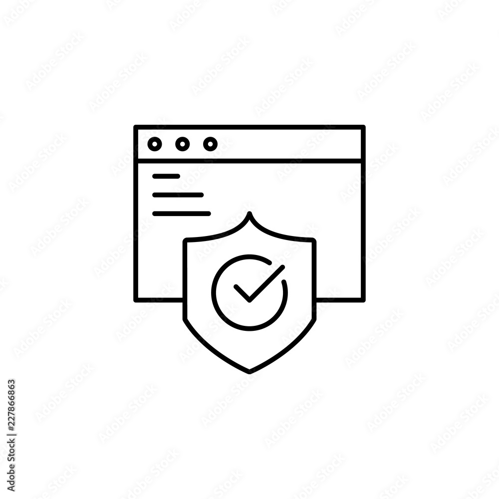 Poster application, control icon. element of general data project icon for mobile concept and web apps. thi