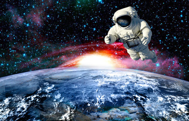 Obraz na płótnie Canvas Research in outer space.science