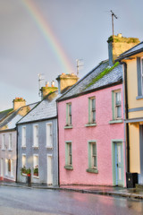 Obraz premium Rainbow Over Cong in Ireland
