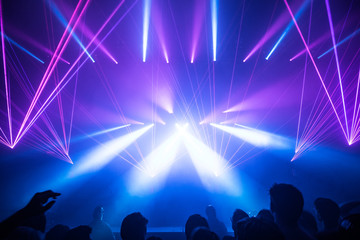 concert light show