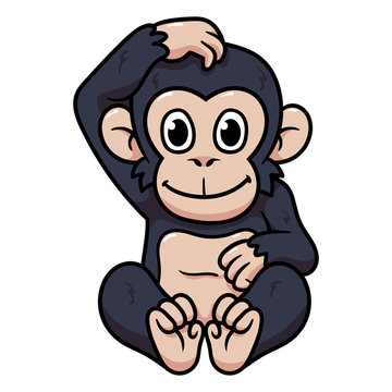 Cartoon Monkey or Chimpanzee