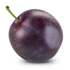 Plum isolated Clipping Path