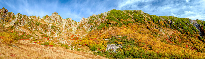 千畳敷カール　(紅葉　10月)