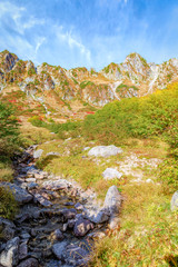 千畳敷カール　(紅葉　10月)