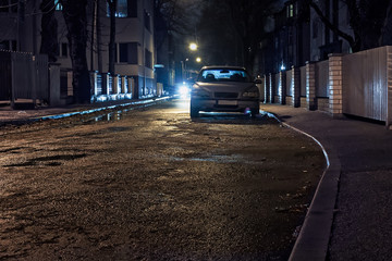 Quiet Street At Night
