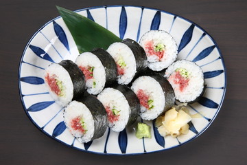 梅キュウリ巻き