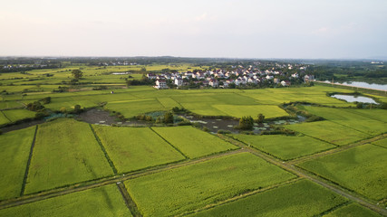 Autumn rural scenery in southern anhui province, China