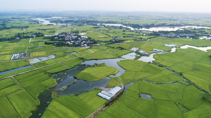 Autumn rural scenery in southern anhui province, China