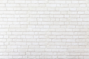 weathered white brick wall texture background.