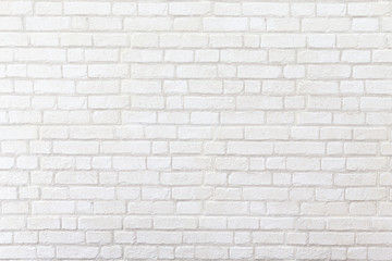 weathered white brick wall texture background.