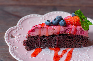 The lovely cake good looking