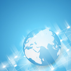 world technology background,worldwide network vector