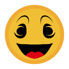 face with different emotions