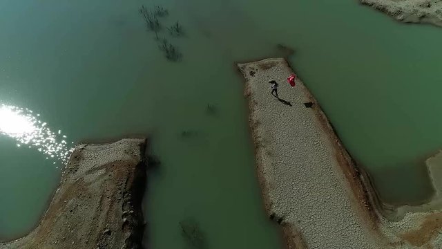 kuraklığa dikkat &ccedil;ekmek i&ccedil;in yapılan eylem