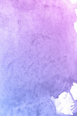 Abstract watercolor background. Purple color.