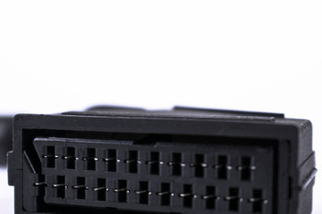 cord connector for computer black